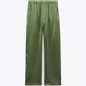 Zara ZW Collection Straight Fit Trousers